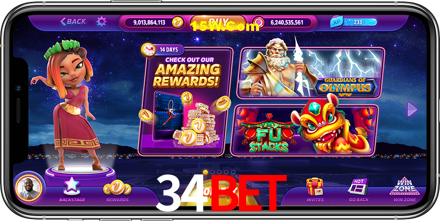 APP oficial da 34Bet para mobile